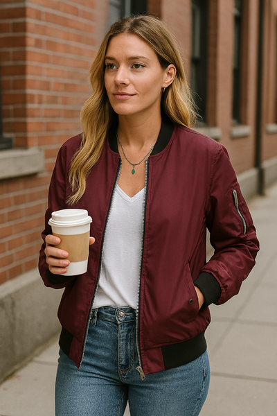 Femke | Veste Bombardier Tendance pour Femmes